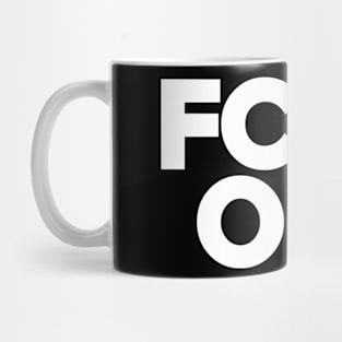 Funny Easter gift ideas You Read That Wrong tees "FCUK OFF". Funny Easter gift ideas for men, women, teens, Singles, but not for kids. Mug